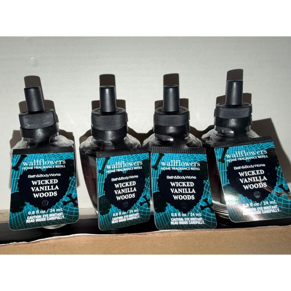Bath and Body Works‎ Wicked Vanilla Woods Wallflowers Home Fragrance Refills